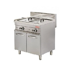 Arisco - Gas Deep Fat Fryer With Cabinet 2X8 Ltr - GF722