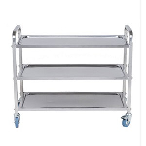 Saro - Service Trolley - Stainless Steel Three tier - BUTLER