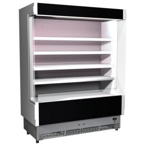 Tecnodom - Open Chiller-Built In-Black - VULCANO 80/150-BLACK