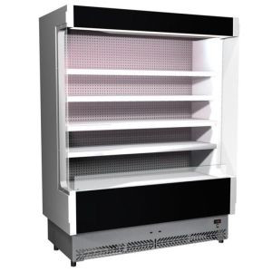 Tecnodom - Open Chiller-Built In-Black - VULCANO 80/187-BLACK