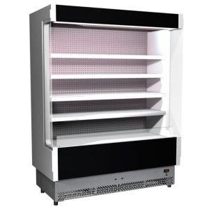 TECNODOM - VULCANO 80/250-BLACK - OPEN CHILLER-BUILT IN-BLACK